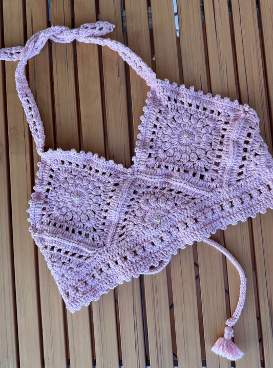 Pearl crochet top
