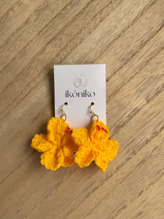 Amapola Earrings - Yellow