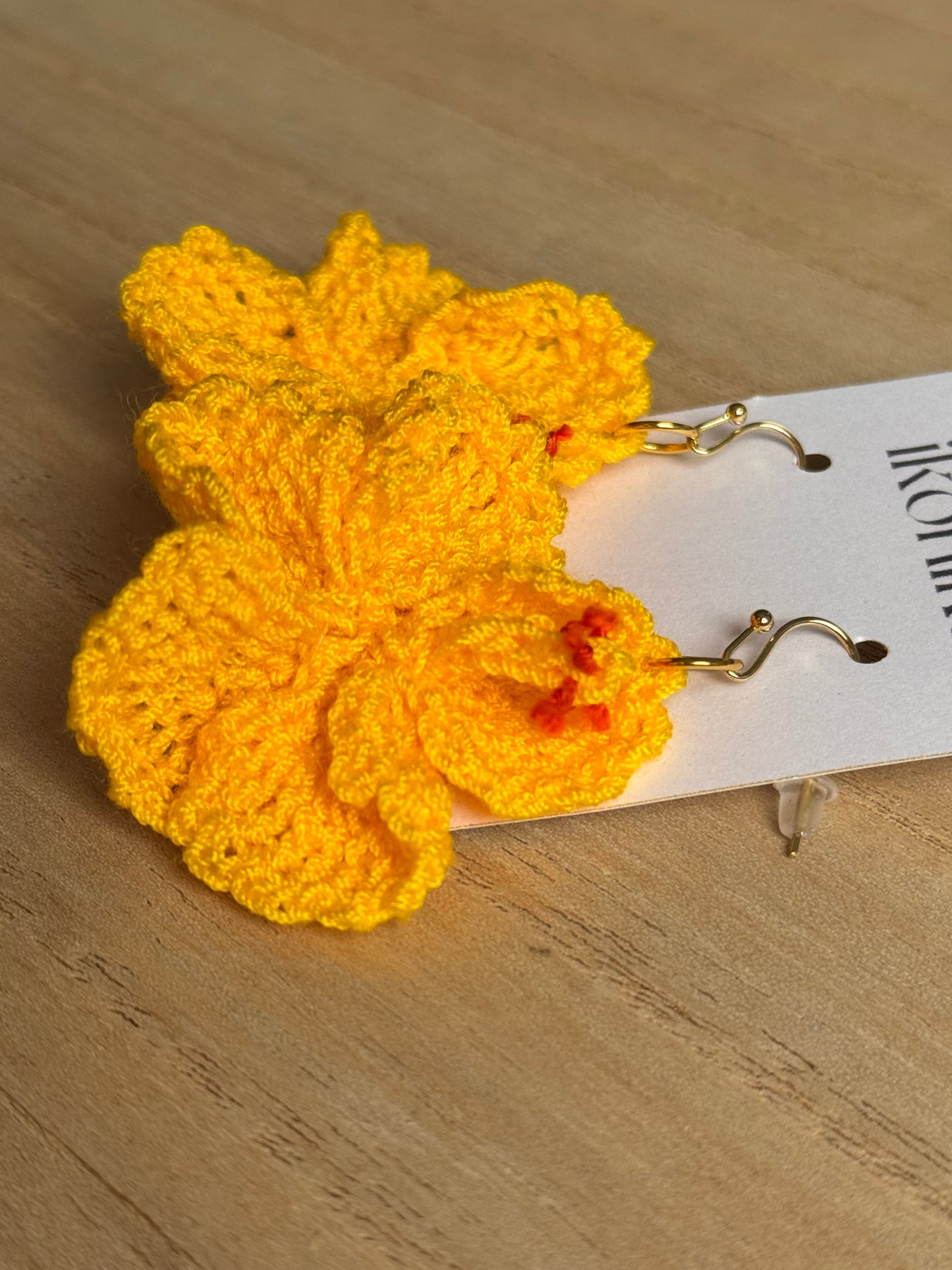 Amapola Earrings - Yellow