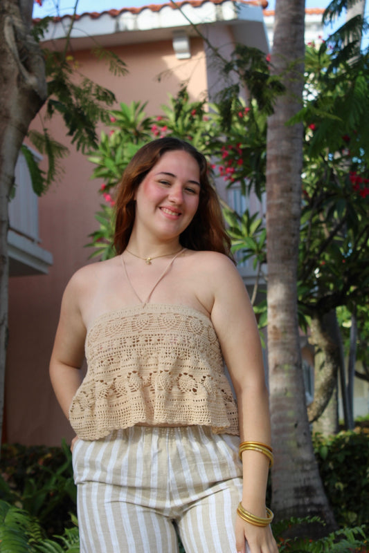 Weltita crochet top