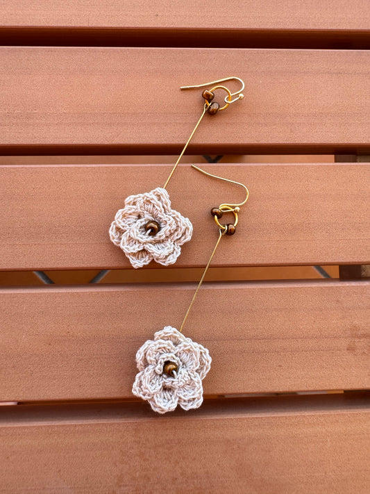 Flower earrings